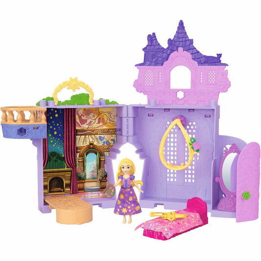 Disney DP Kleine Puppen Rapunzel Schloss, JDP61
