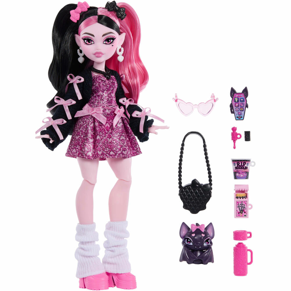Monster High MH Draculaura Puppe Refresh 2, JHK29
