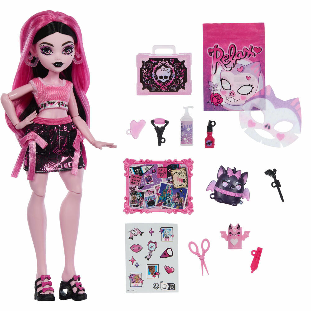 Monster High MH Self-Scare Secrets Draculaura, JHK43