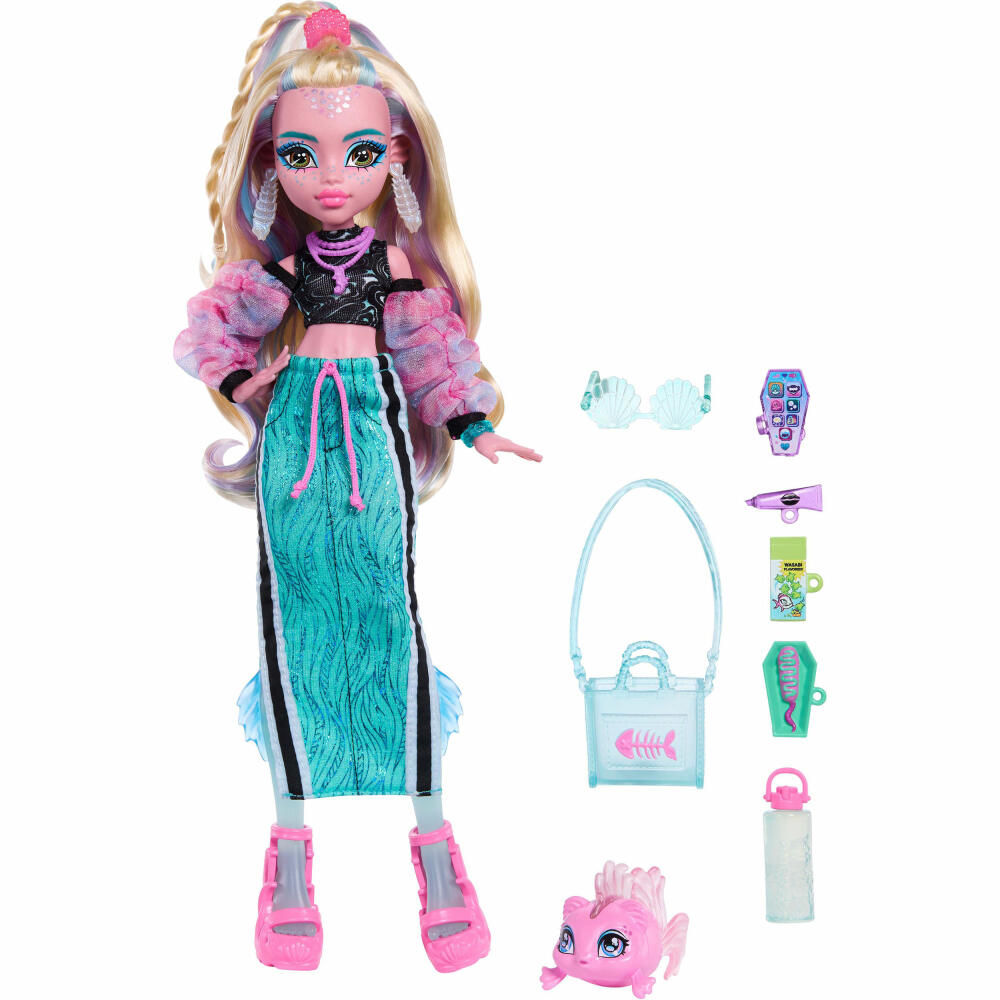 Monster High MH Lagoona Puppe Refresh 2, JHK33