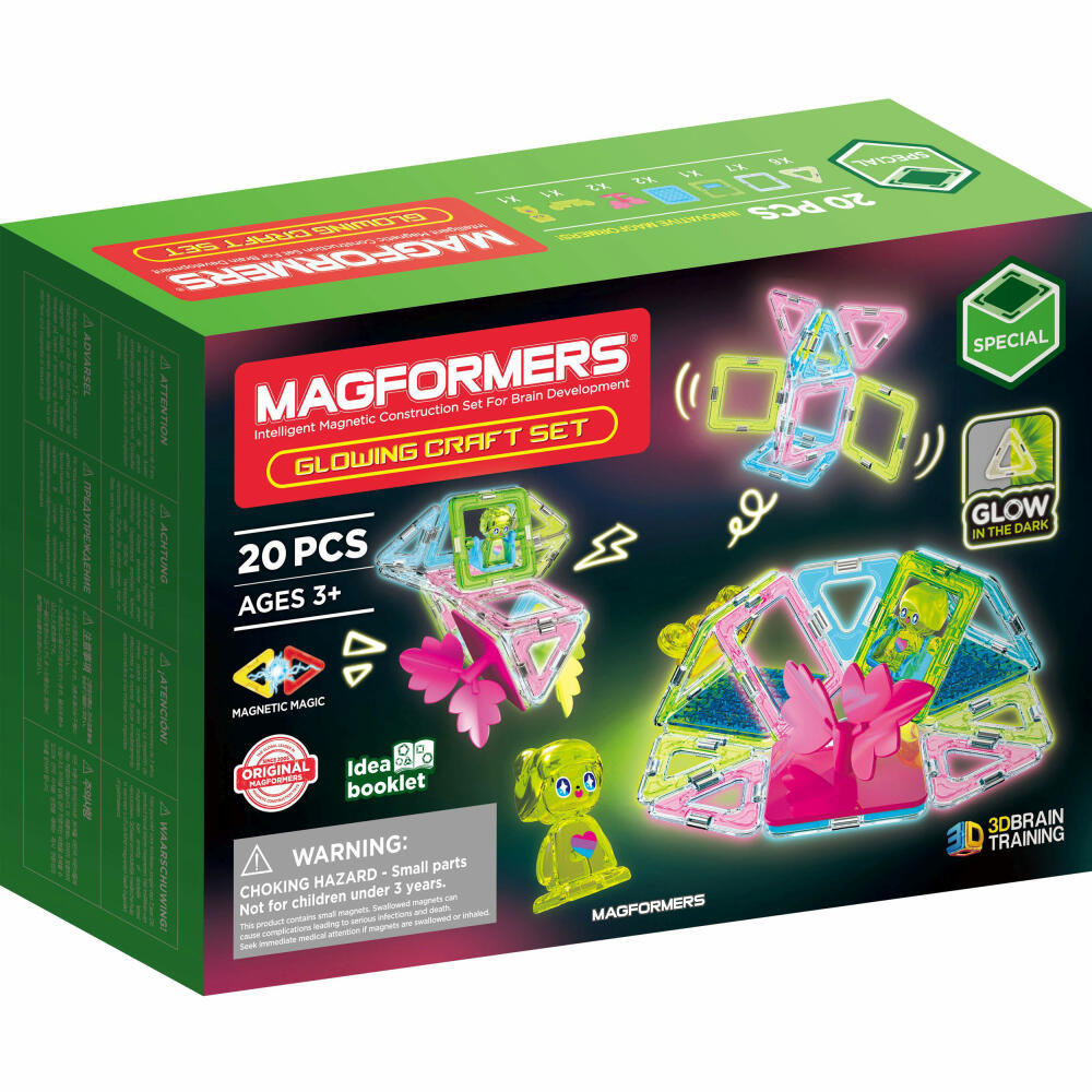 Magformers Glowing Craft Set, 279-25