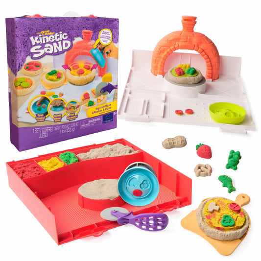 Kinetic Sand KNS Kinetic Sand - Squish Pizza, 6072551
