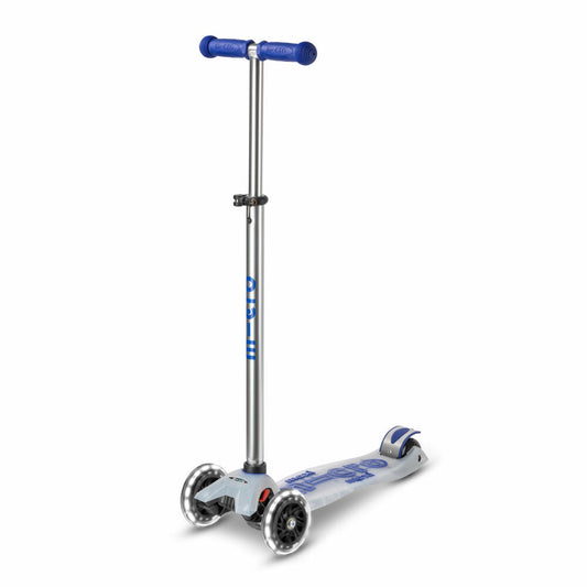 Micro Maxi micro deluxe flux LED Scooter, blue, MMD137