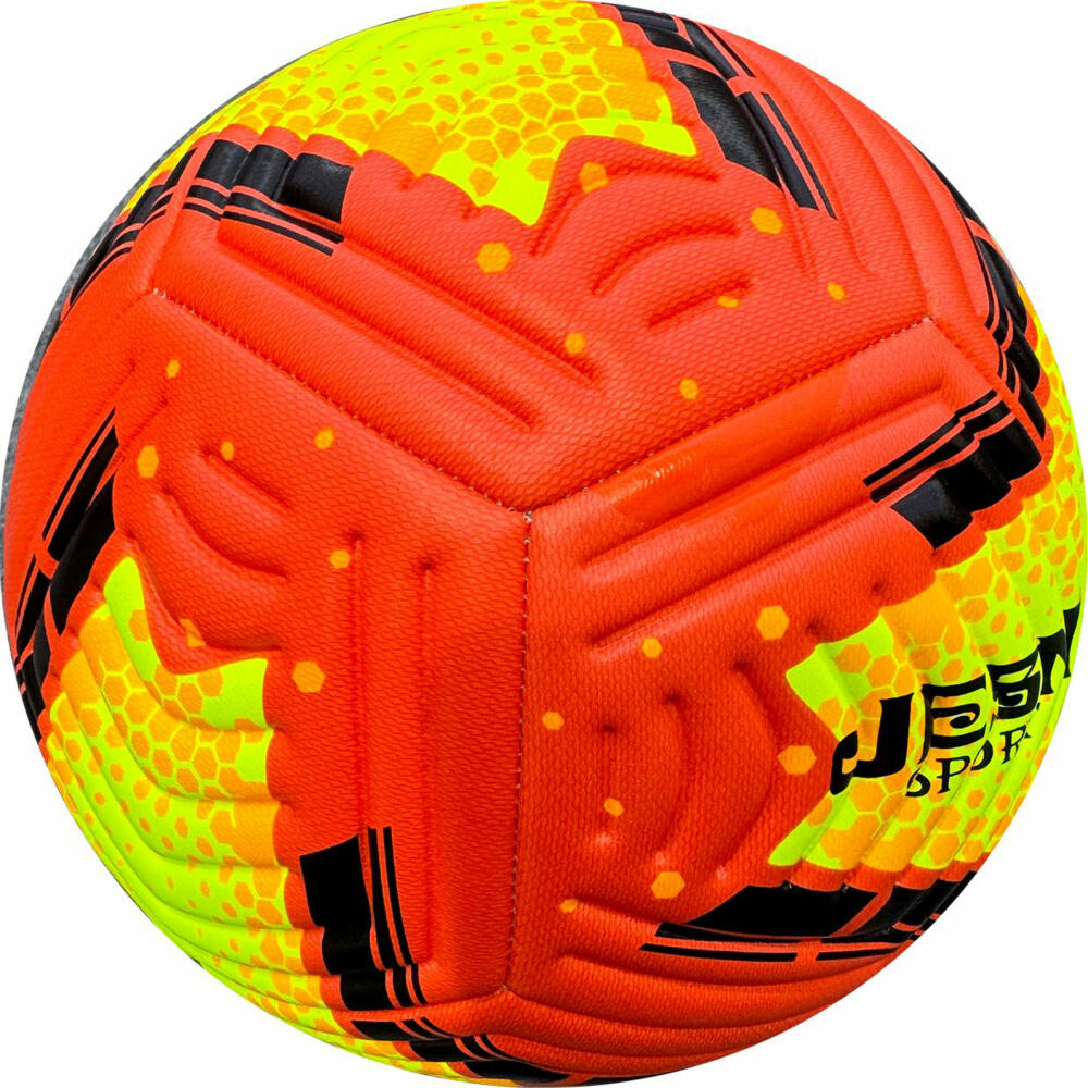 New Sports NSP Fußball orange/gelb Größe 5,unaufgeb, 73605661