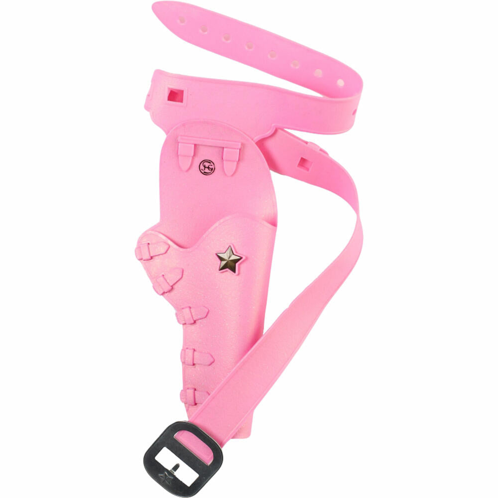J.G. Schrödel Coltgürtel in pink mit 1 Tasche, 7064200
