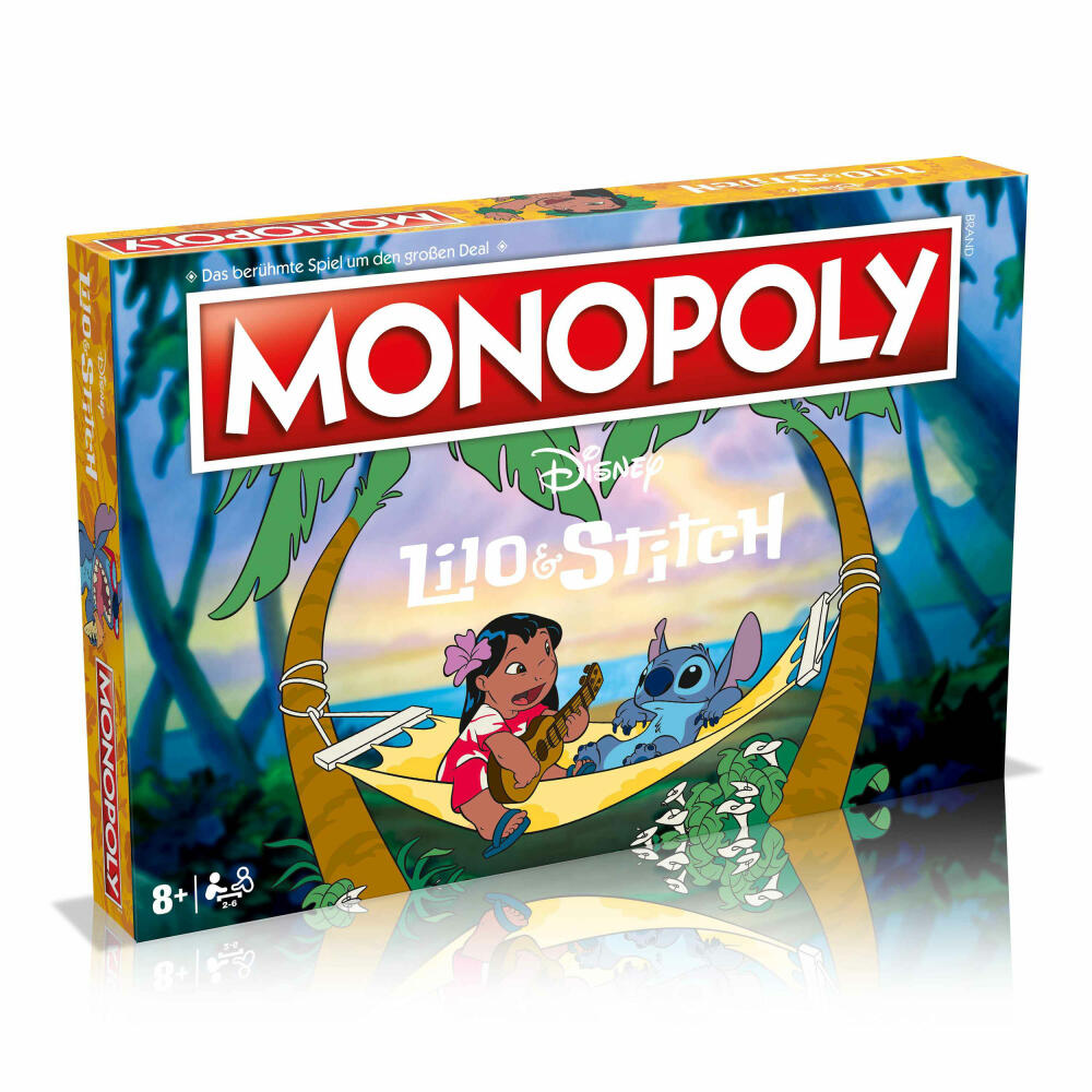Winning Moves Monopoly - Lilo & Stitch, Brettspiel, Gesellschaftsspiel, ab 8 Jahren, WM02869-GER-6