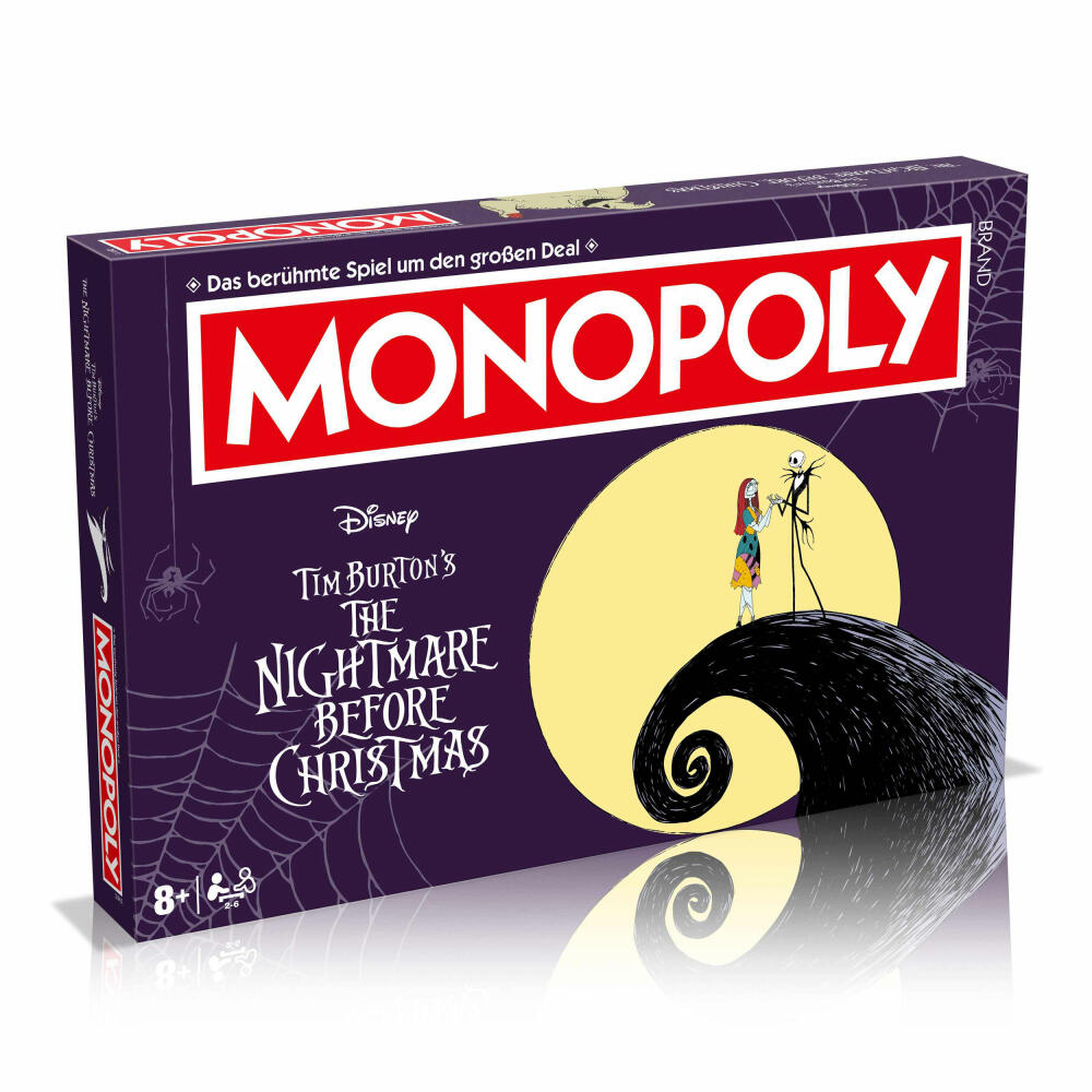 Winning Moves Monopoly - Nightmare before X-mas, Brettspiel, Gesellschaftsspiel, ab 8 Jahren, WM02932-GER-6