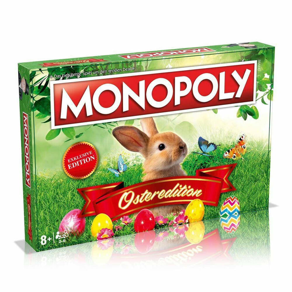 Winning Moves Monopoly - Ostern, Brettspiel, Gesellschaftsspiel, ab 8 Jahren, WM04392-GER-6