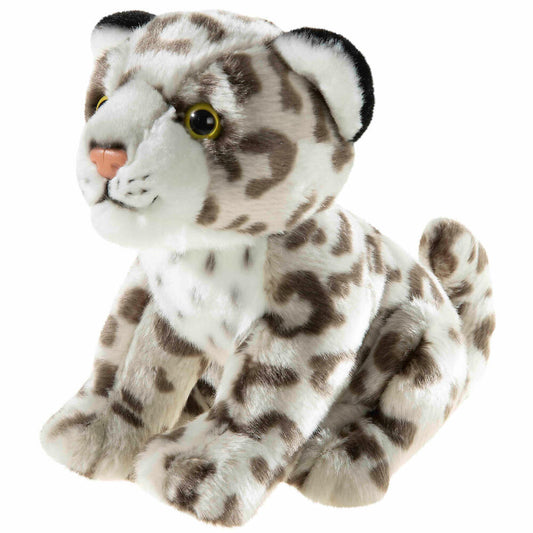 Heunec Bedrohte Tiere Schneeleopard, Kuscheltier, Plüschtier, Stofftier, 18 cm, 289376