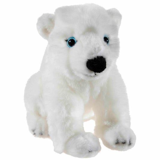 Heunec Bedrohte Tiere Eisbär, Kuscheltier, Plüschtier, Stofftier, 25 cm, 289673