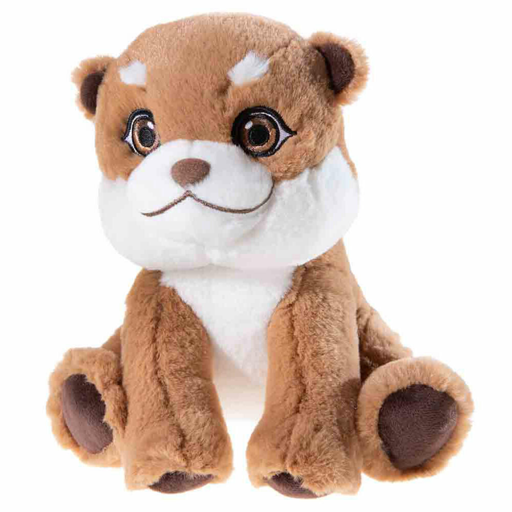 Heunec Misanimo Otter sitzend, Kuscheltier, Plüschtier, Stofftier, 22 cm, 292376