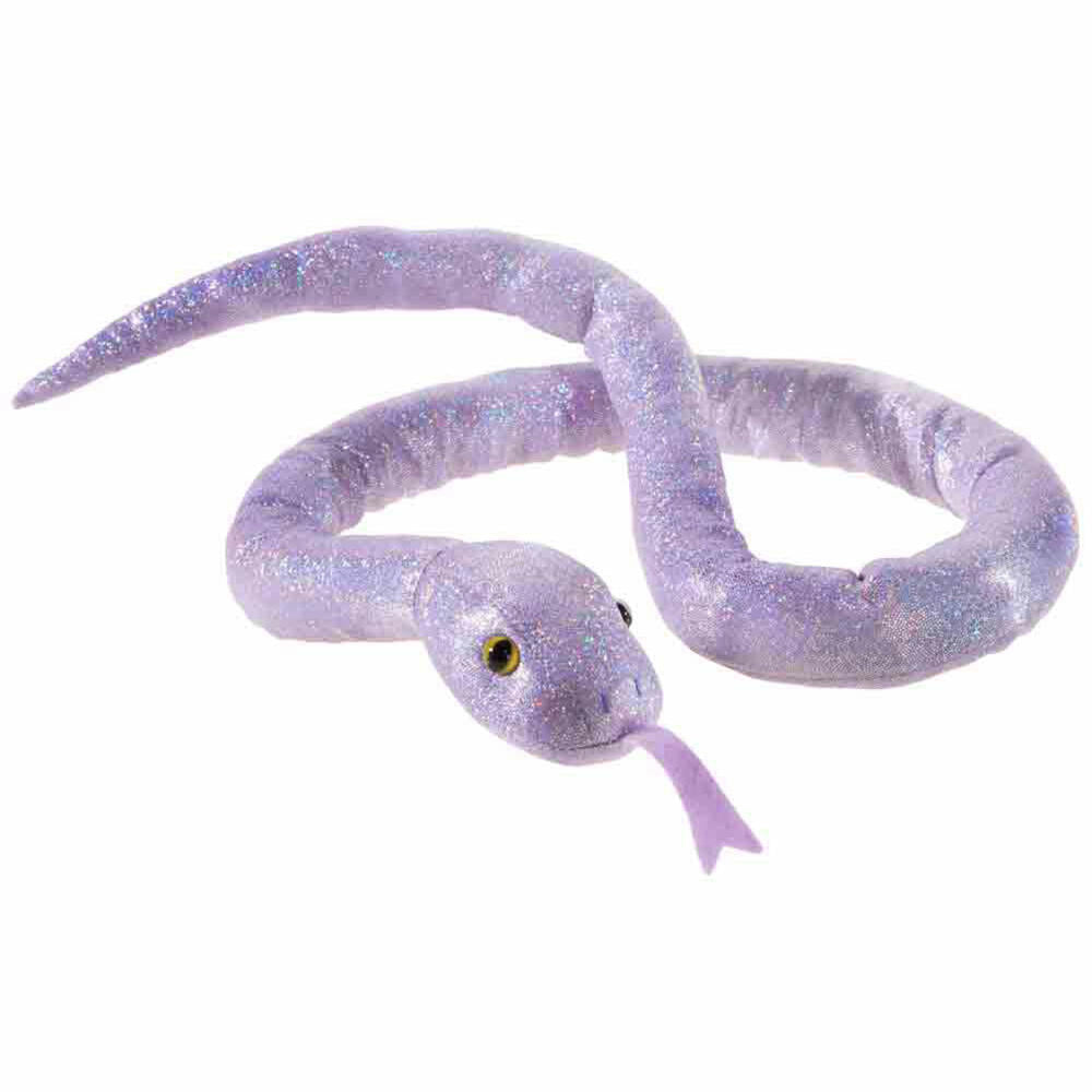 Heunec Schlange Glam Style lavender, Spielzeug, Kuscheltier, Dekoration, 90 cm, 302853