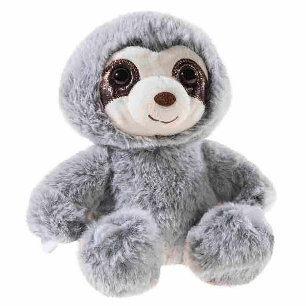 Heunec Faultier grau-meliert, Kuscheltier, Plüschtier, Stofftier, 16 cm, 324558