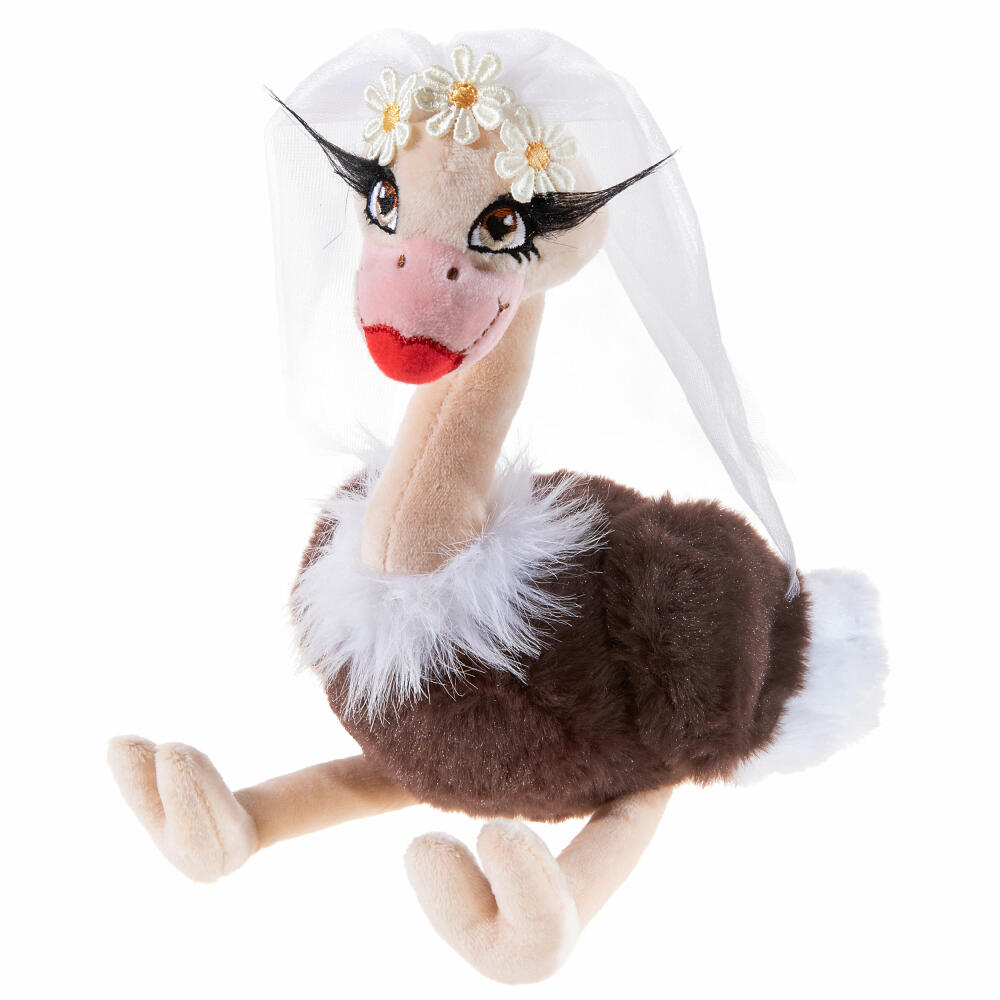 Heunec CharakTier Brautstrauß, Kuscheltier, Plüschtier, Stofftier, 23 cm, 326071