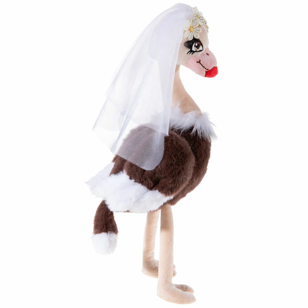 Heunec CharakTier Brautstrauß, Kuscheltier, Plüschtier, Stofftier, 23 cm, 326071