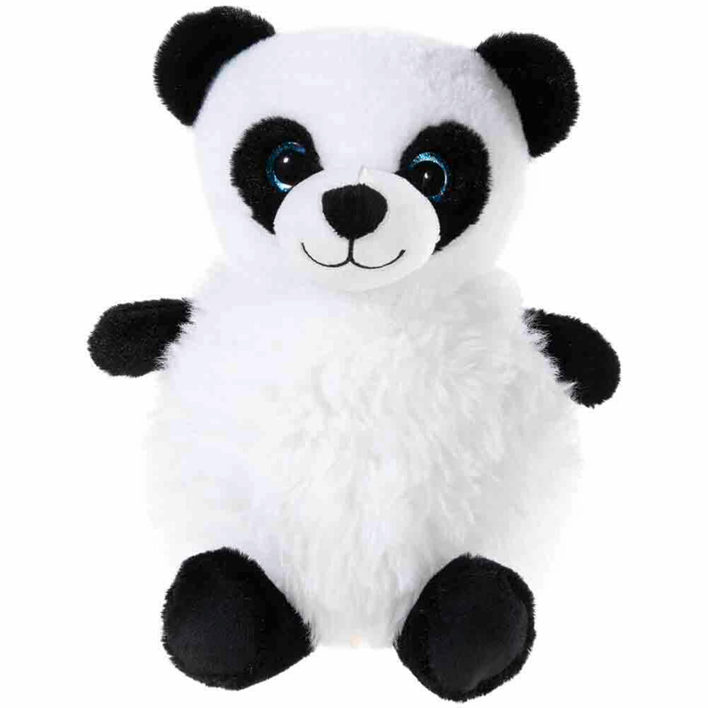 Heunec Fluffball Panda Bär, Kuscheltier, Plüschtier, Stofftier, 24 cm, 337251