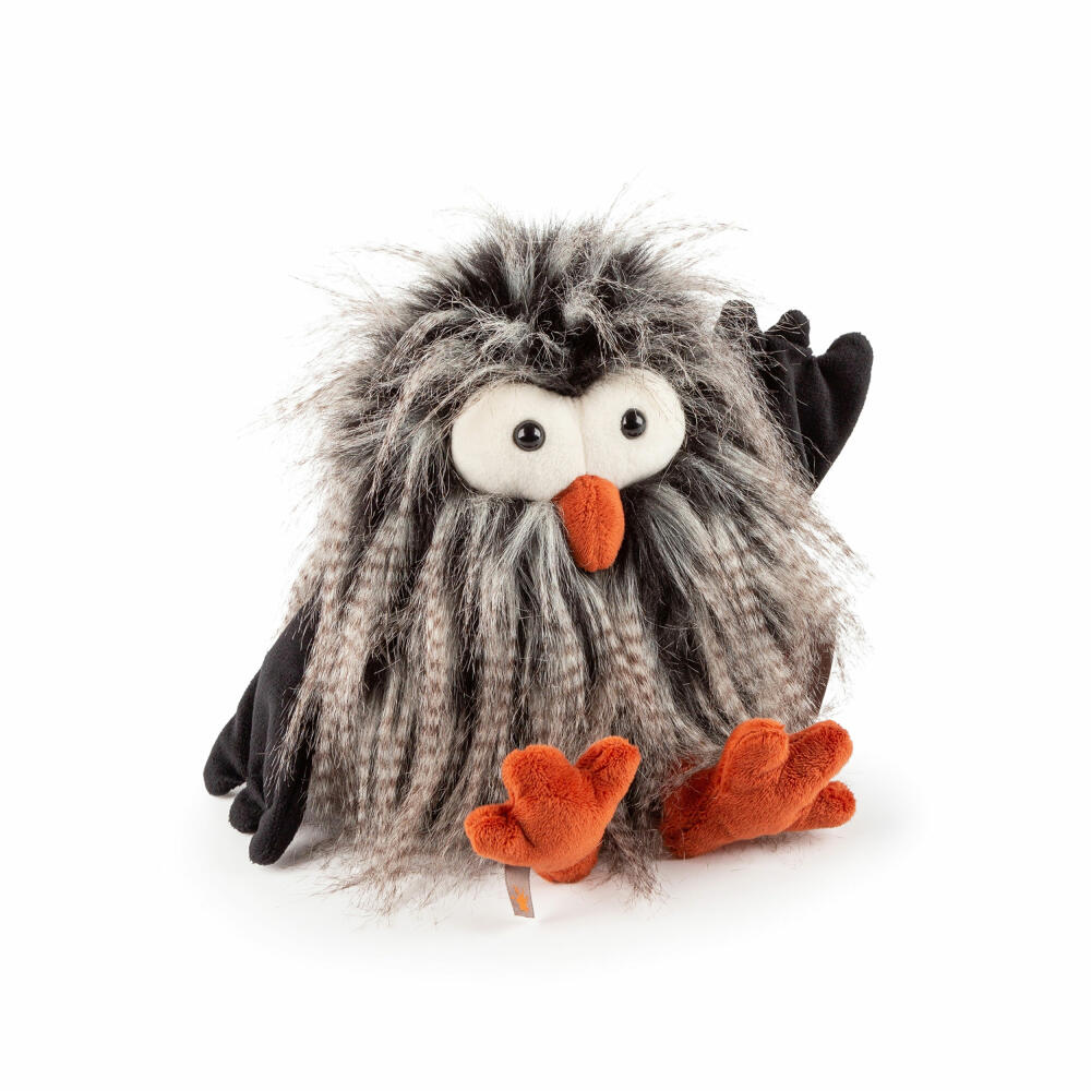 sigikid Bowl Owl Kikeriki, Kuscheltier, Plüschtier, Stofftier, Polyester, 43306