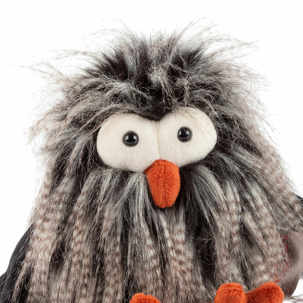 sigikid Bowl Owl Kikeriki, Kuscheltier, Plüschtier, Stofftier, Polyester, 43306