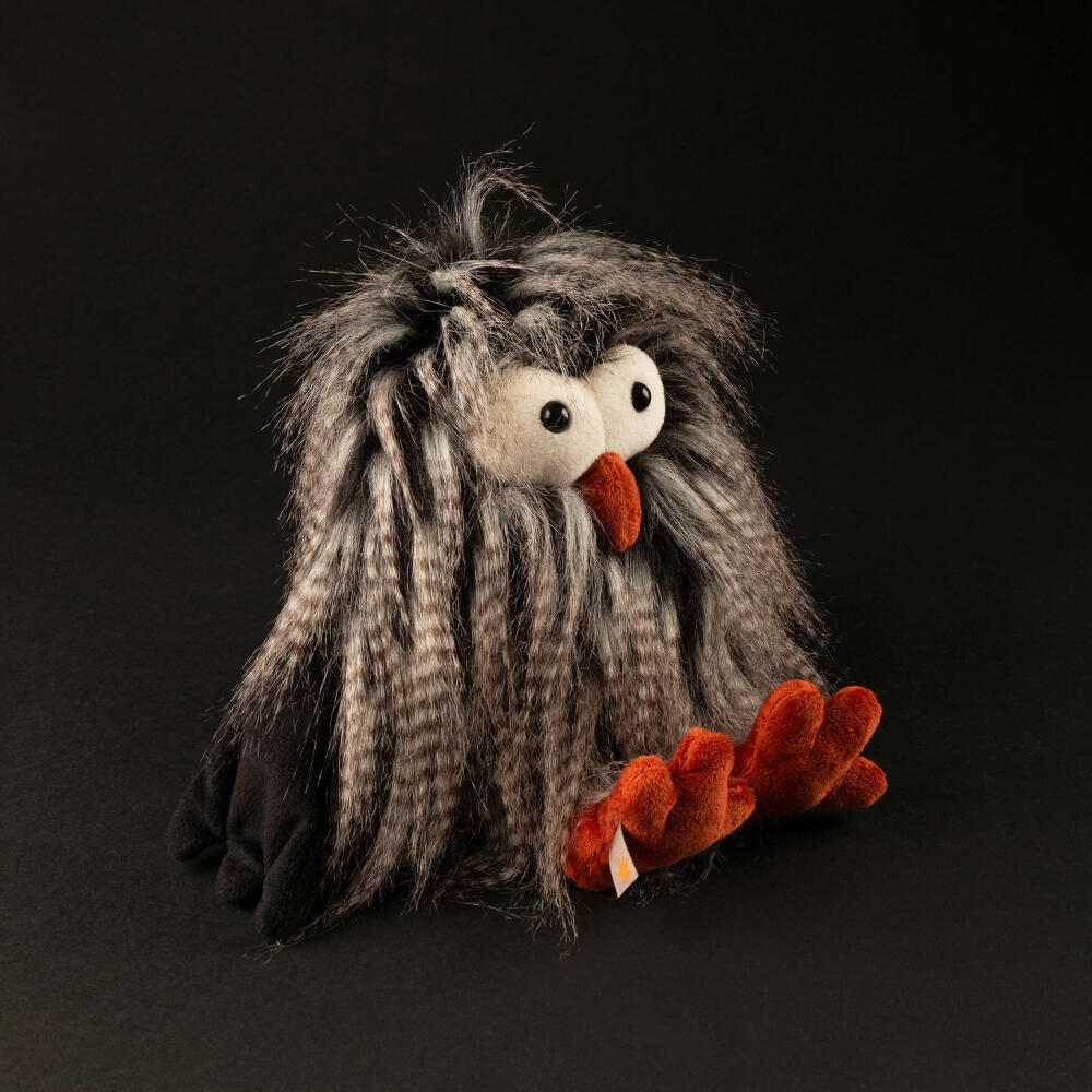 sigikid Bowl Owl Kikeriki, Kuscheltier, Plüschtier, Stofftier, Polyester, 43306