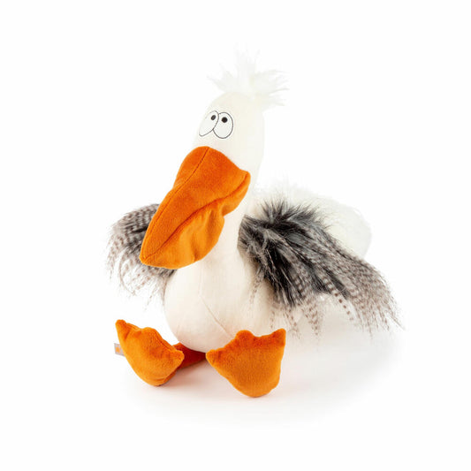 sigikid Romeo Pelikano Kikeriki, Kuscheltier, Plüschtier, Stofftier, Polyester, 43426