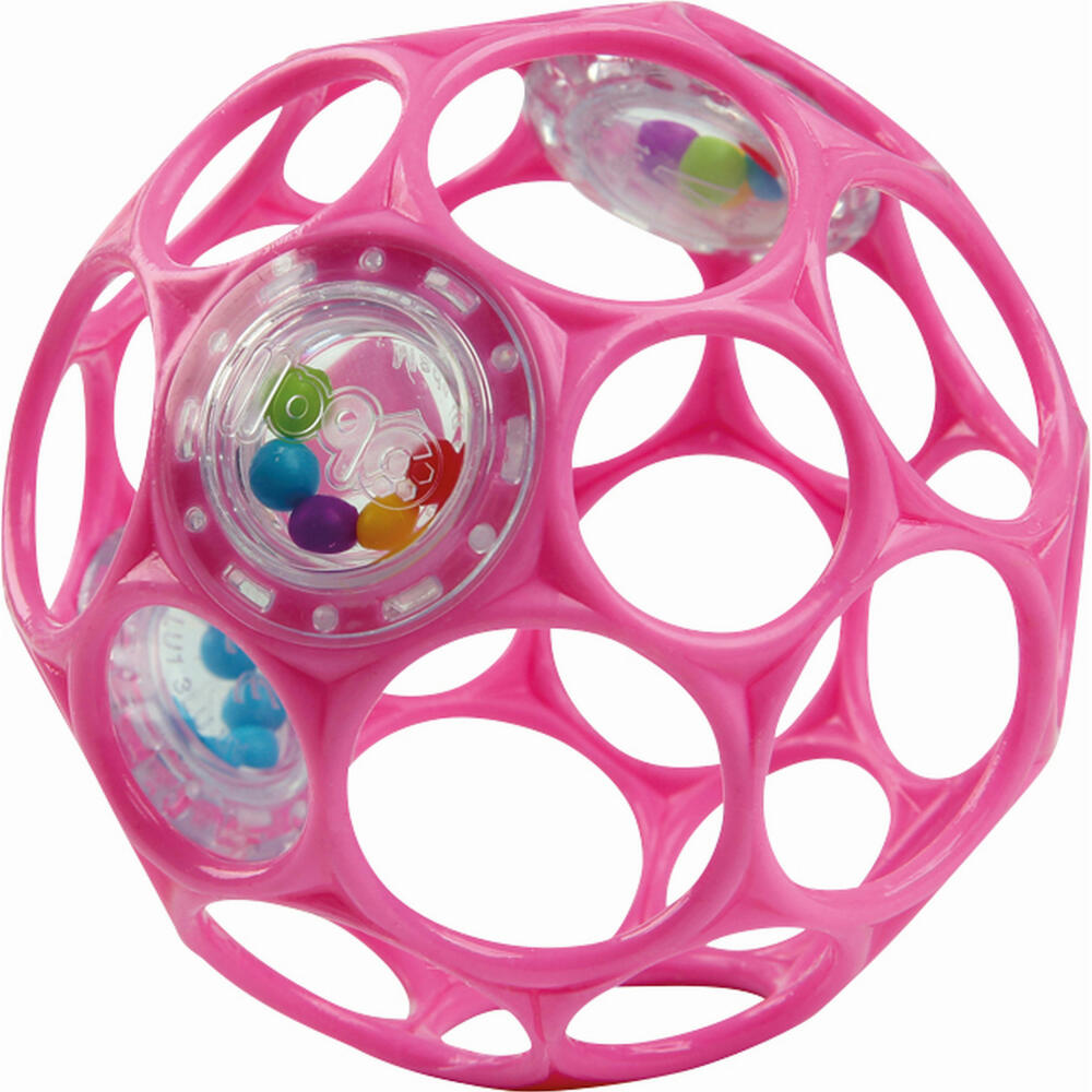 Oball Oball Rattle - pink, 12030