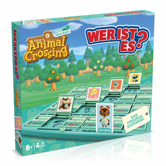Winning Moves Wer ist es? Animal Crossing, Ratespiel, Gesellschaftsspiel, ab 6 Jahren, WM03082-GER-6