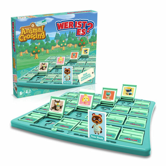 Winning Moves Wer ist es? Animal Crossing, Ratespiel, Gesellschaftsspiel, ab 6 Jahren, WM03082-GER-6