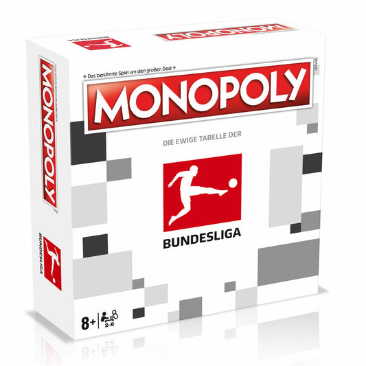 Winning Moves Monopoly - Bundesliga Edition, Brettspiel, Gesellschaftsspiel, ab 8 Jahren, 47032