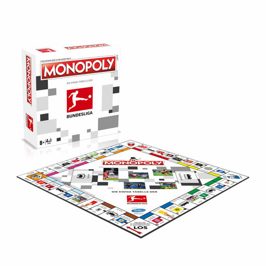 Winning Moves Monopoly - Bundesliga Edition, Brettspiel, Gesellschaftsspiel, ab 8 Jahren, 47032