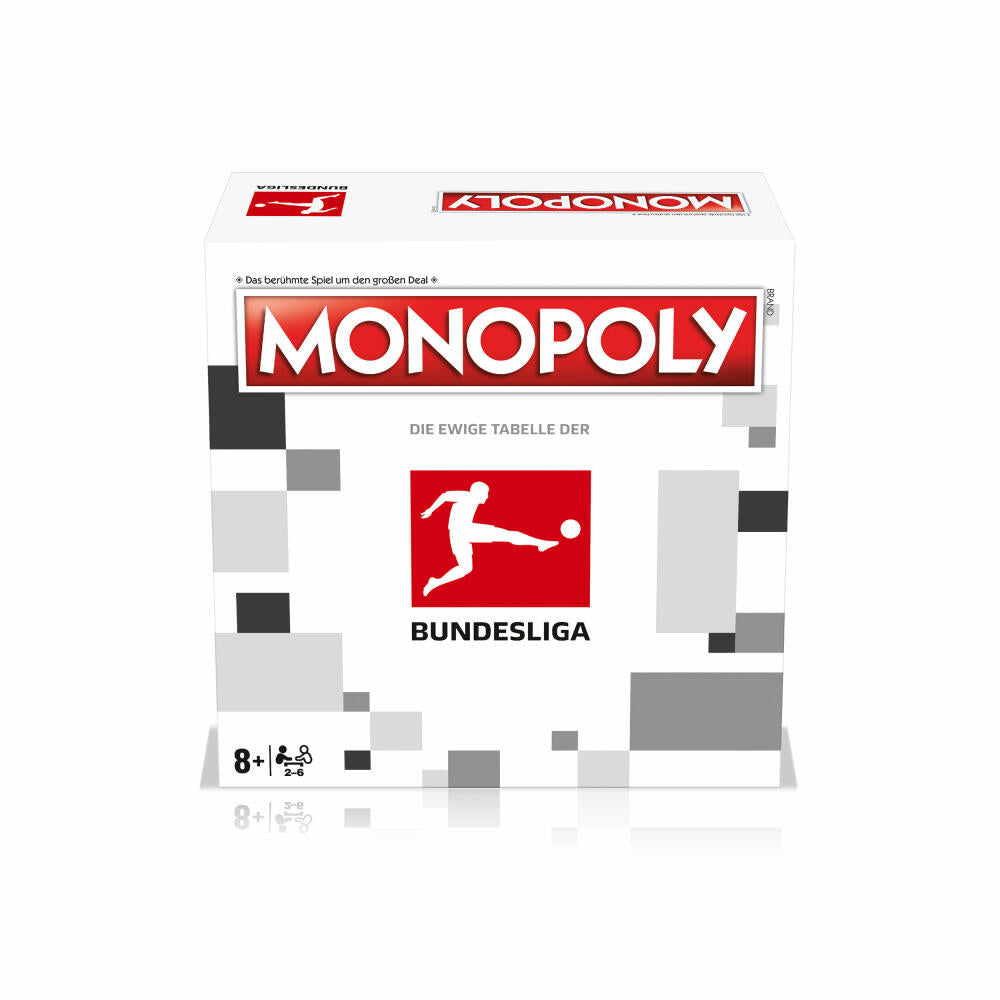 Winning Moves Monopoly - Bundesliga Edition, Brettspiel, Gesellschaftsspiel, ab 8 Jahren, 47032