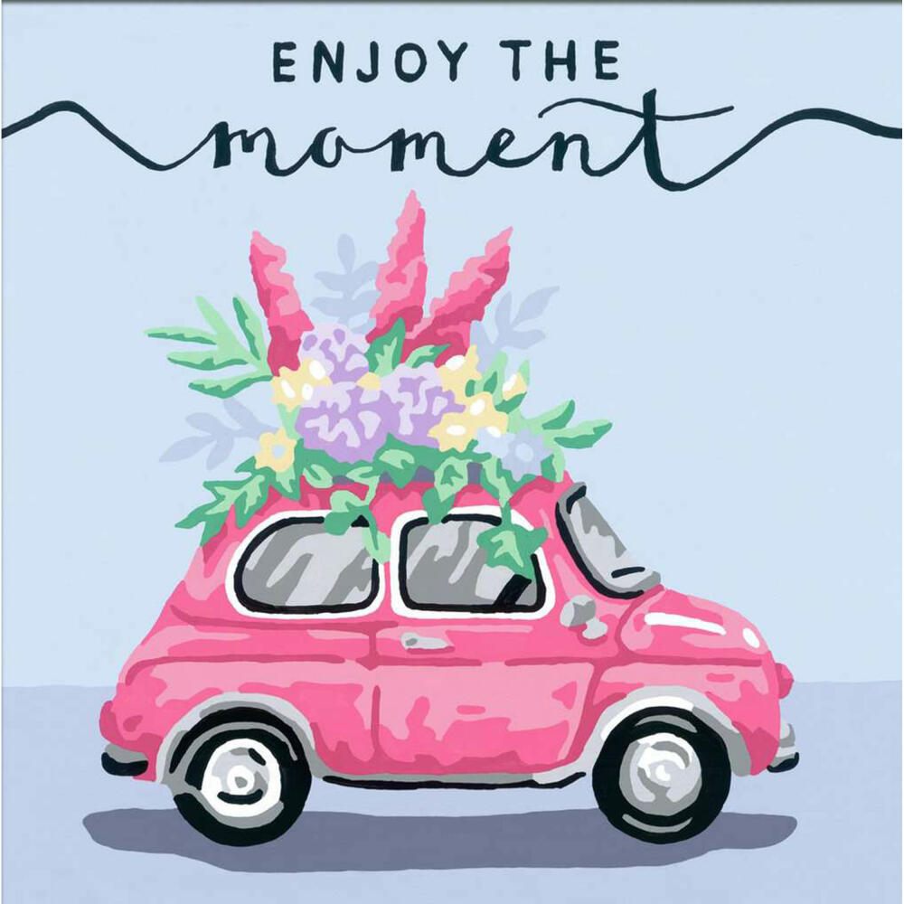 Ravensburger CreArt Enjoy the moment, painting by numbers, painting set, coloring page, painting, 20116