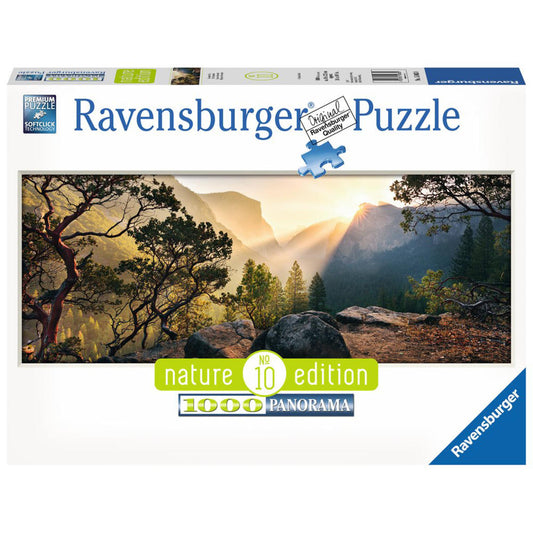 Ravensburger Puzzle Yosemite Park, Nature Edition, Adult Puzzle, Premium Puzzle, Panorama Puzzle, Panorama, 1000 Pieces, 15083 0