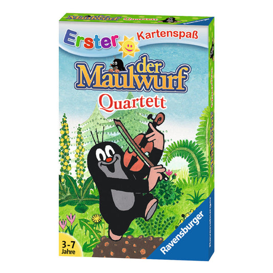 Ravensburger Card Games First Card Fun The Mole Quartet, Card Game, Card Game, Playing Cards, Children's Game, 20435 9