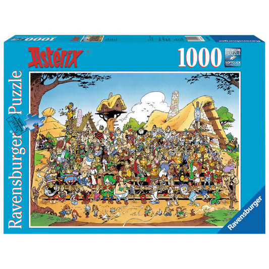 Ravensburger Puzzle Asterix Family Photo, Adult Puzzle, Adult Puzzles, Premium Puzzle, Standard Format, 1000 Pieces, 15434 0