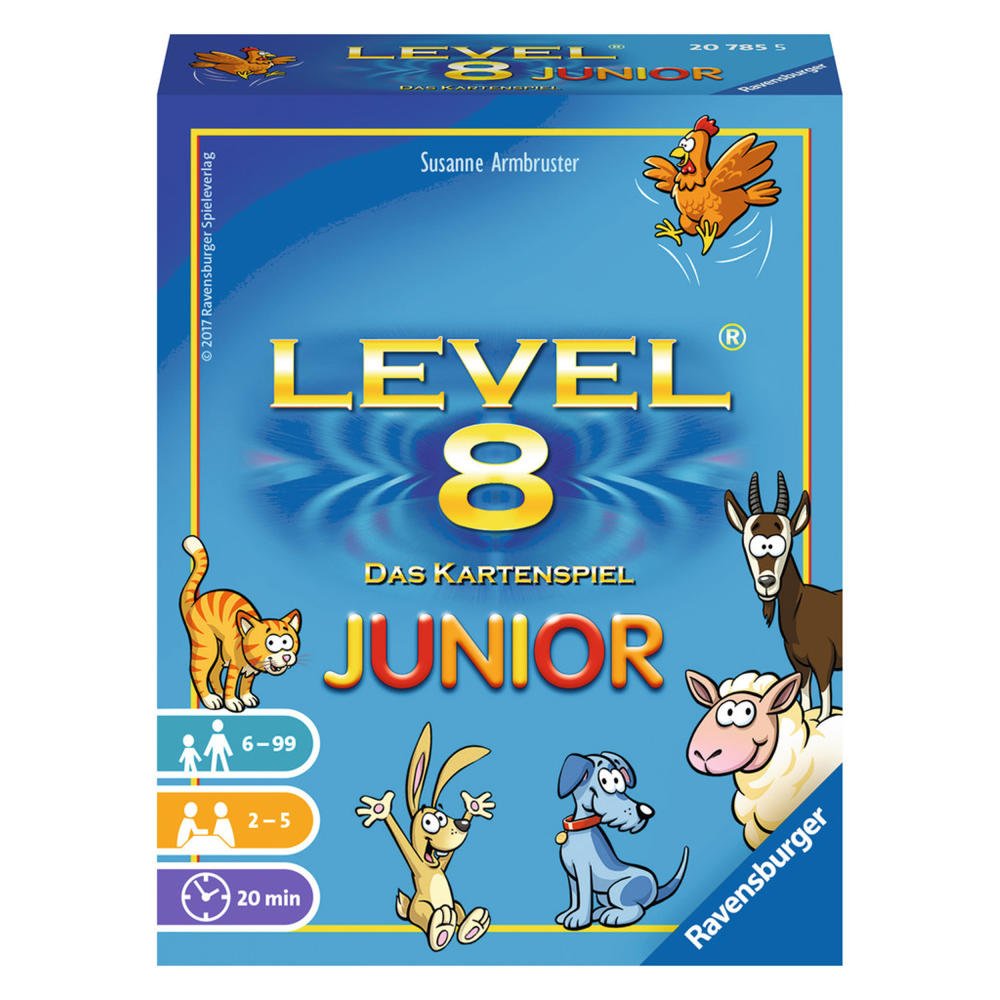 Ravensburger Card Games Level 8 Junior, Collecting Game, Children's Game, Card Game, Card Game, Board Game, 20785 5