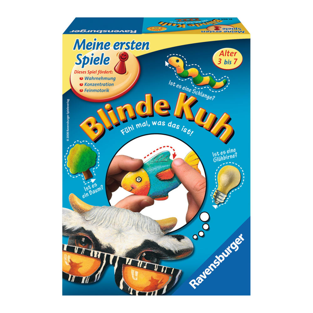 Ravensburger My First Games Blind Man's Bluff, Touch Game, Concentration Game, Guessing Game, Children's Game, Classic, Game for Beginners, 21404 4