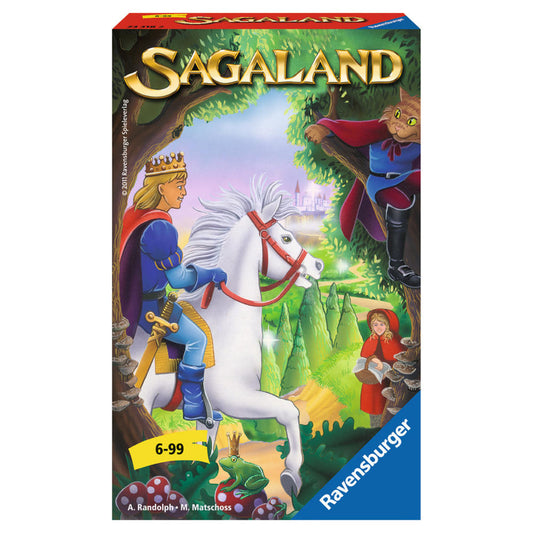 Ravensburger Mitbringspiele Sagaland, memory game, search game, dice game, children's game, children's game, 23318 2