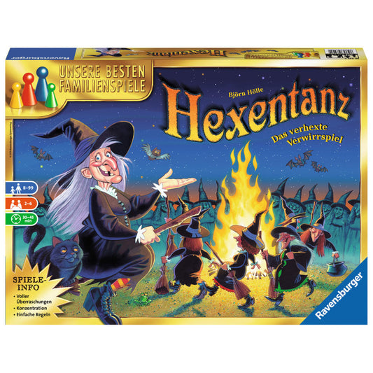 Ravensburger Family Games Witch Dance, Memory Game, Search Game, Dice Game, Board Game, Parlor Game, Family Game, 26425 4