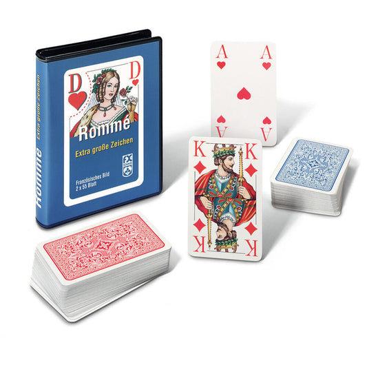 Ravensburger FX Schmid Rommé / Canasta / Bridge Large Corner Signs, Traditional Playing Cards, Card Game, Card Game, Card Games, Foil Case, 27074 3