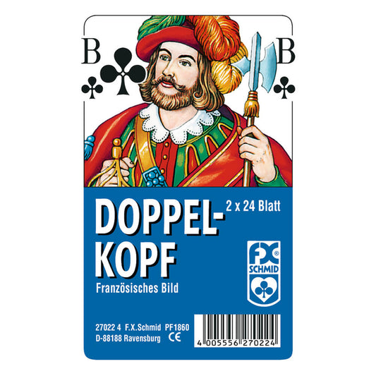Ravensburger FX Schmid Doppelkopf French Picture, Traditional Playing Cards, Card Game, Card Game, Card Games, Clear Box, 27022 4