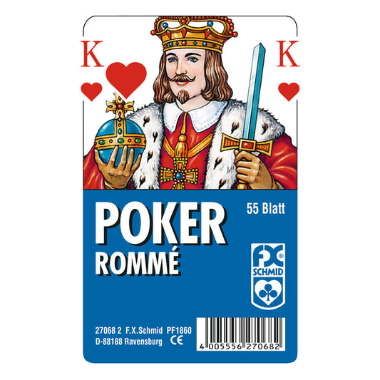 Ravensburger FX Schmid Poker French Picture, Traditional Playing Cards, Card Game, Card Game, Card Games, Clear Box, 27068 2